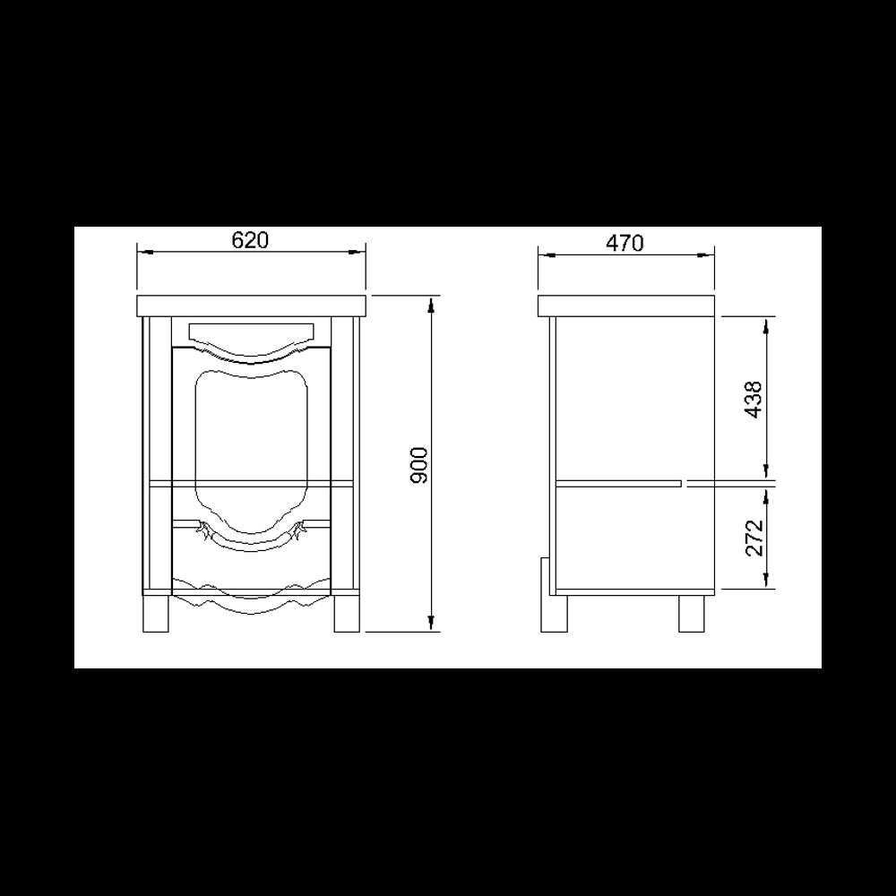 Set mobilier baie Venice 620, Nuc