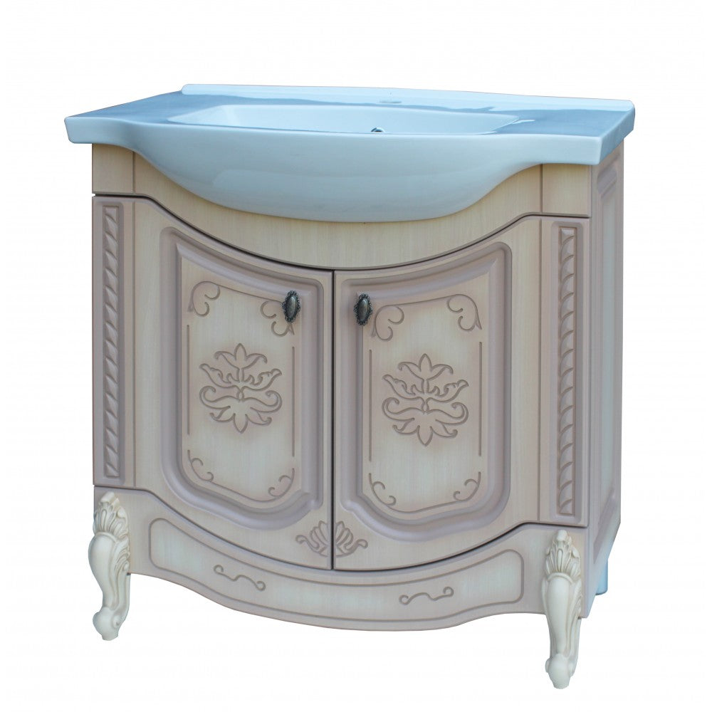 Set mobilier baie Venice 850, Stejar